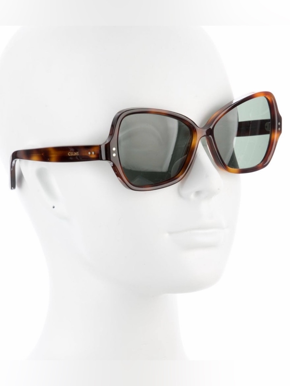 Celine CL40075I Tortoise Cat Eye Sunglasses 56mm w/ Box & Cloth Italy